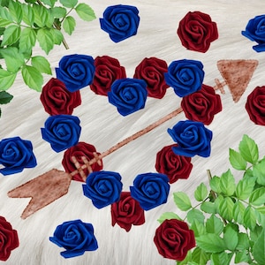 Artificial Rose Flowers, 30pcs Latex Foam Roses Perfect for Bridal Shower, Wedding Centerpieces Gift,  Party Decoration