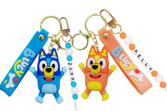 ブルーイ　ビンゴ　キーリング　キーホルダー　ブルーイワールド　Bluey ブルーイ ビンゴ キーリング キーホルダー ブルーイワールド