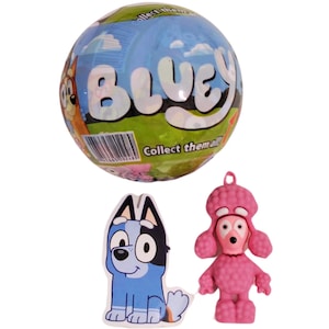 Bluey-verjaardagscadeau, bingovrienden verzamelfiguur cartoonaccessoire, perfecte kinderverrassingsbal feestartikelen, kerstcadeau voor peuters