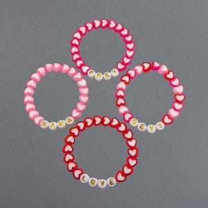 Kids Heart Bracelet, Custom Name Jewelry for Toddlers, Perfect Valentine’s Day Gift & Bridal Shower Celebration, mother&#39;s day gift for her