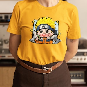 Naruto Team 7 Anime T-Shirt: Sasuke, Sakura, Kakashi Graphic Tee