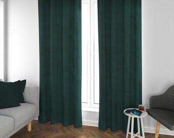 Velvet Curtains, Custom Size Curtains, Multiple Colors, Velvet Curtain Panel, Bedroom Curtains, Extra Long Curtains