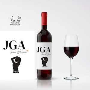 Étiquette de vin personnalisée pour enterrement de vie de jeune fille, autocollant de bouteille, étiquette de vin, pour enterrement de vie de jeune fille, JGA