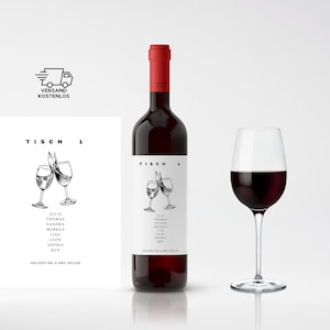 Weinetikett personalisiert zur Hochzeit Flasche Aufkleber Wein Mr Mrs Etikett Hochzeitstag Just Married Hochzeit Flaschen Etikett Tischdeko