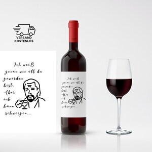 Verjaardagswijnetiket, ik weet precies hoe oud je bent geworden, maar ik kan er wel over zwijgen, Persoonlijk cadeau, Grappige cadeau-ideeën