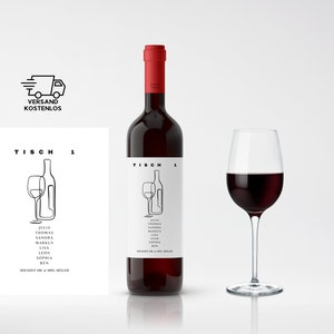 Weinetikett personalisiert zur Hochzeit Flasche Aufkleber Wein Mr Mrs Etikett Hochzeitstag Just Married Hochzeit Flaschen Etikett Tischdeko