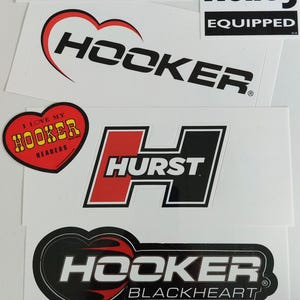 10+ Decal Pack Quality mix of Vintage style and Classic Decals NHRA Nascar NOS Hotrod Drag Racing Toolbox Car Stickers