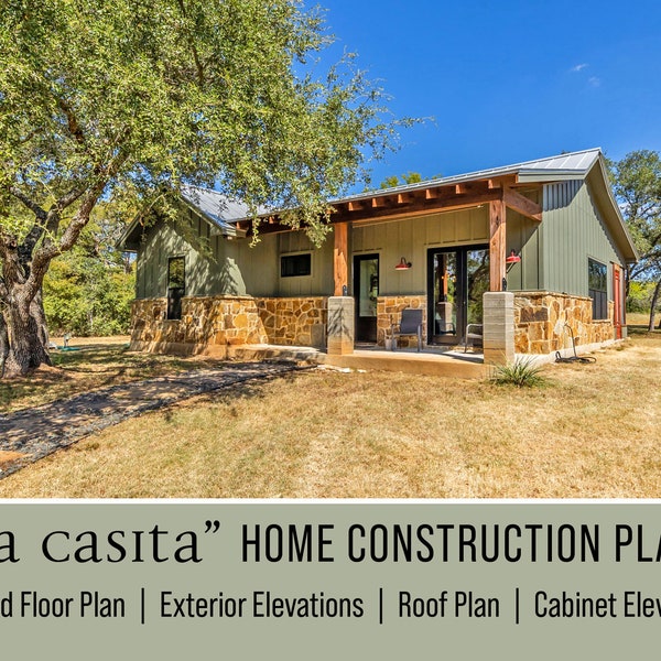 La Casita  –  Home Construction Plans