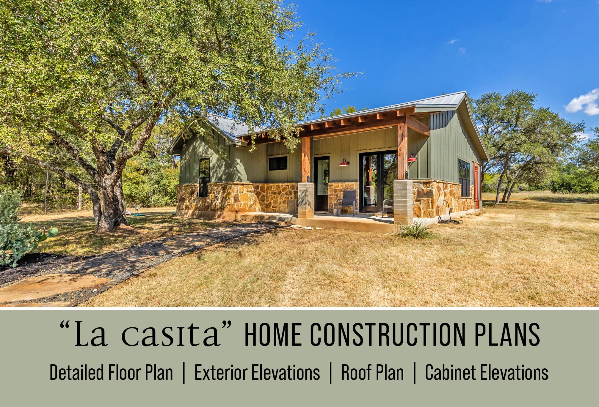 La Casita – 2 Bed, 2 Bath , 1146 Sq Ft, Home Construction Plans - Etsy