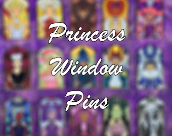 Pinos de janela de princesa