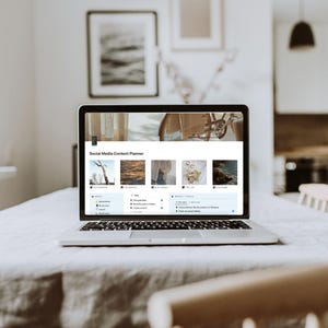 Social Media Content Planner | Notion Template