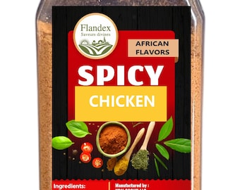 African Flavor Chicken Seasoning: Curry Spice Blend