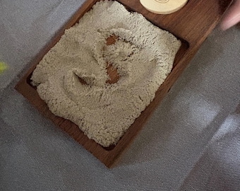 Wooden Sand Tray, Sensory Learning, Montessori Tray, Sand Tray