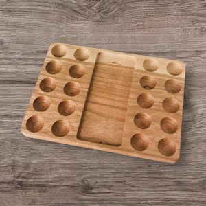 Double Ten Frame Wooden Math Board Montessori Math Manipulative for Classroom & Homeschool counting, Addition  Number Sense Tool