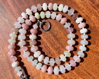 Beaded Gemstone Necklace, Rainbow Beaded Necklace, Gemstone Beaded Necklace, Candy Necklace, Boho Necklace, Colorful Necklace, Rainbow Beads