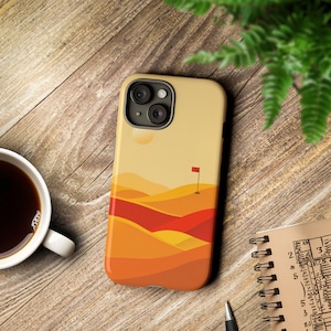 Lost in the Bunker Golf Phone Case | Tough Case for iPhone, Samsung Galaxy, Google Pixel Phones | Protective and High Quality