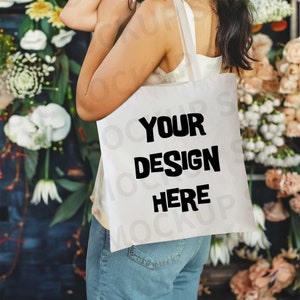 Canvas Tote Bag Mockup Modern Tote Bag Mockup Custom Canvas Tote Shopping Bag Mockup Canvas Tote Mock