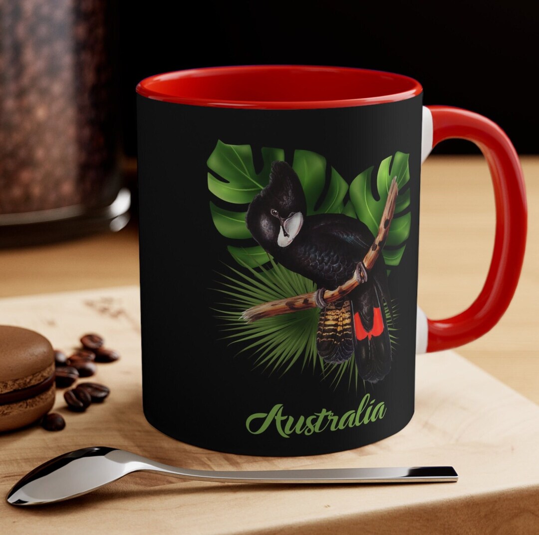 Red-tailed Black Cockatoo, Australian Native Birds, Australian Souvenir ...