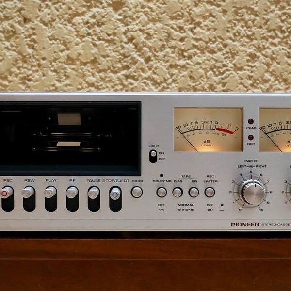 Vintage Pioneer CT7 Cassette Deck