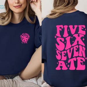 In My Cheer Era Shirt, Five Six Seven Ate Sweatshirt, Cheer Coach Shirt, Gift For Friend, Cheerleading Shirt, Cheer Mom Hoodie, Cheer Gift