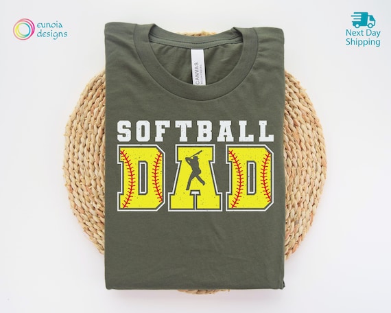 Softball Dad Shirt, Game Day Sweatshirt, Softball Coach Gift, Sports Dad, Gift For Dad, New Dad, Dad Birthday Gift, Grandpa Shirt