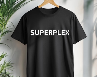 Camiseta Superplex - Wrestling Move - Hombre Mujer Unisex