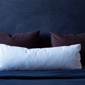 LARGE LUMBAR Pillow Cover | Throw Pillow • Soft Velvet and Corduroy • 14 x 36 | Colors Available