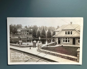 Bellefonte PA Pennsylvania Big Spring c1930s Real Photo Postcard Antique Vintage PA