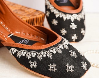 Ladies Shoes Traditional Khussa Juti UK size5-8 Fairytale Elegant padded Comfirt