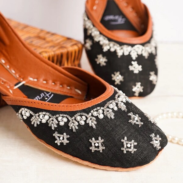 Ladies Shoes Traditional Khussa Juti UK size5-8 Fairytale Elegant padded Comfirt