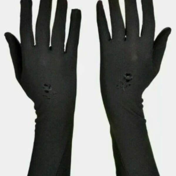 Women Long Full Finger Gloves Hand Cover Islamic Muslim Gloves Uk