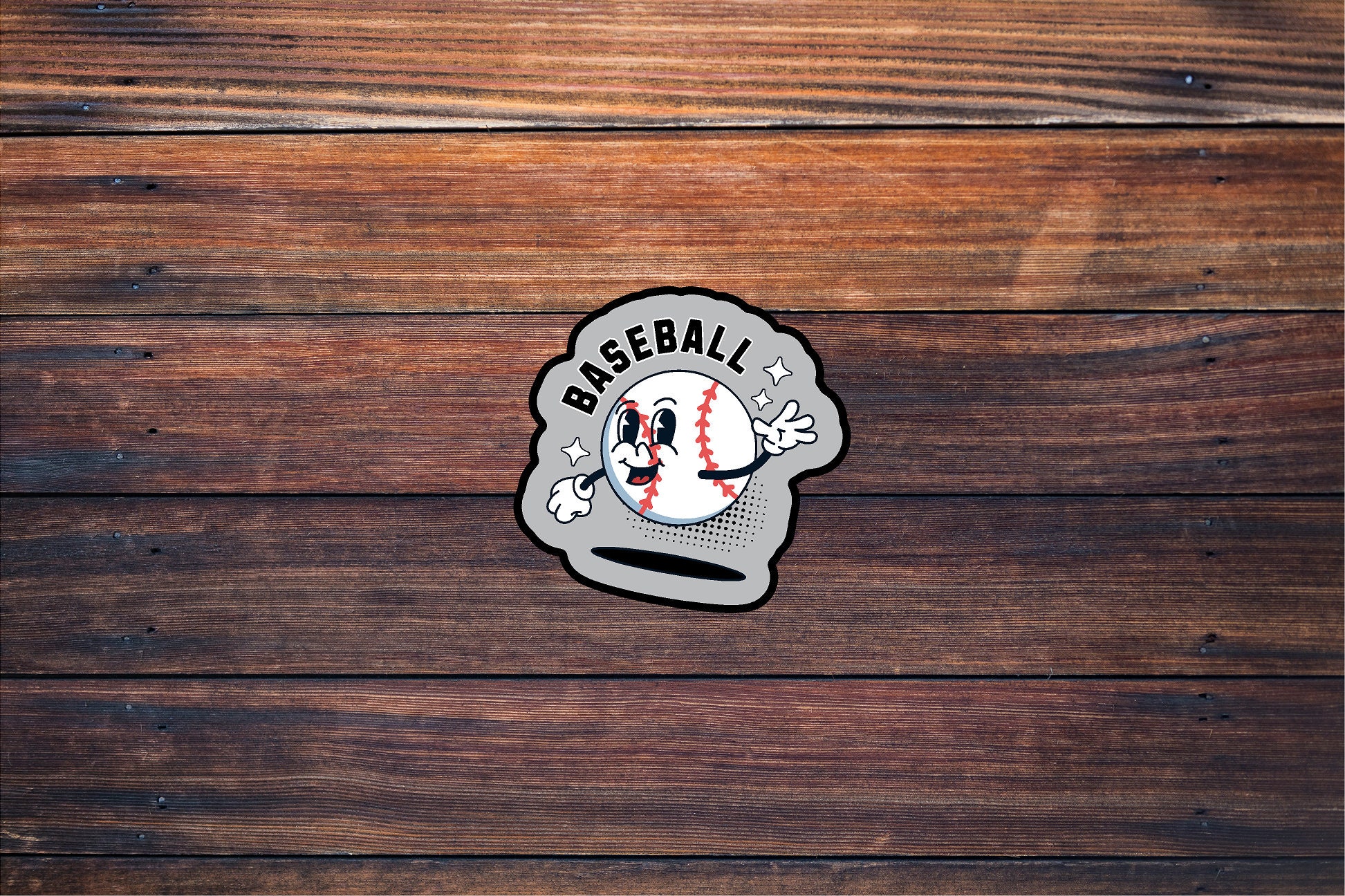 Baseball Sticker - Etsy