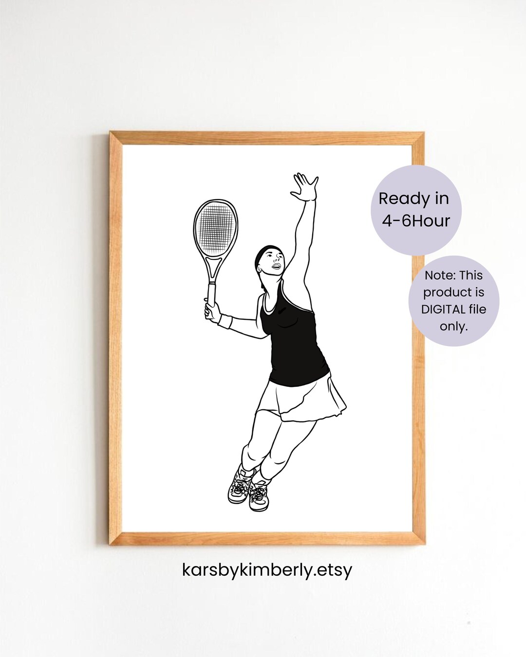 Personalized Sports Line Art, Minimalist Drawing, Athletic Sketch ...