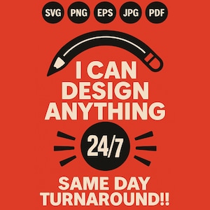 Custom Graphic Design Service, Professional Graphic Design Service, Professional Graphic Designer Expert, Custom Designs on Request