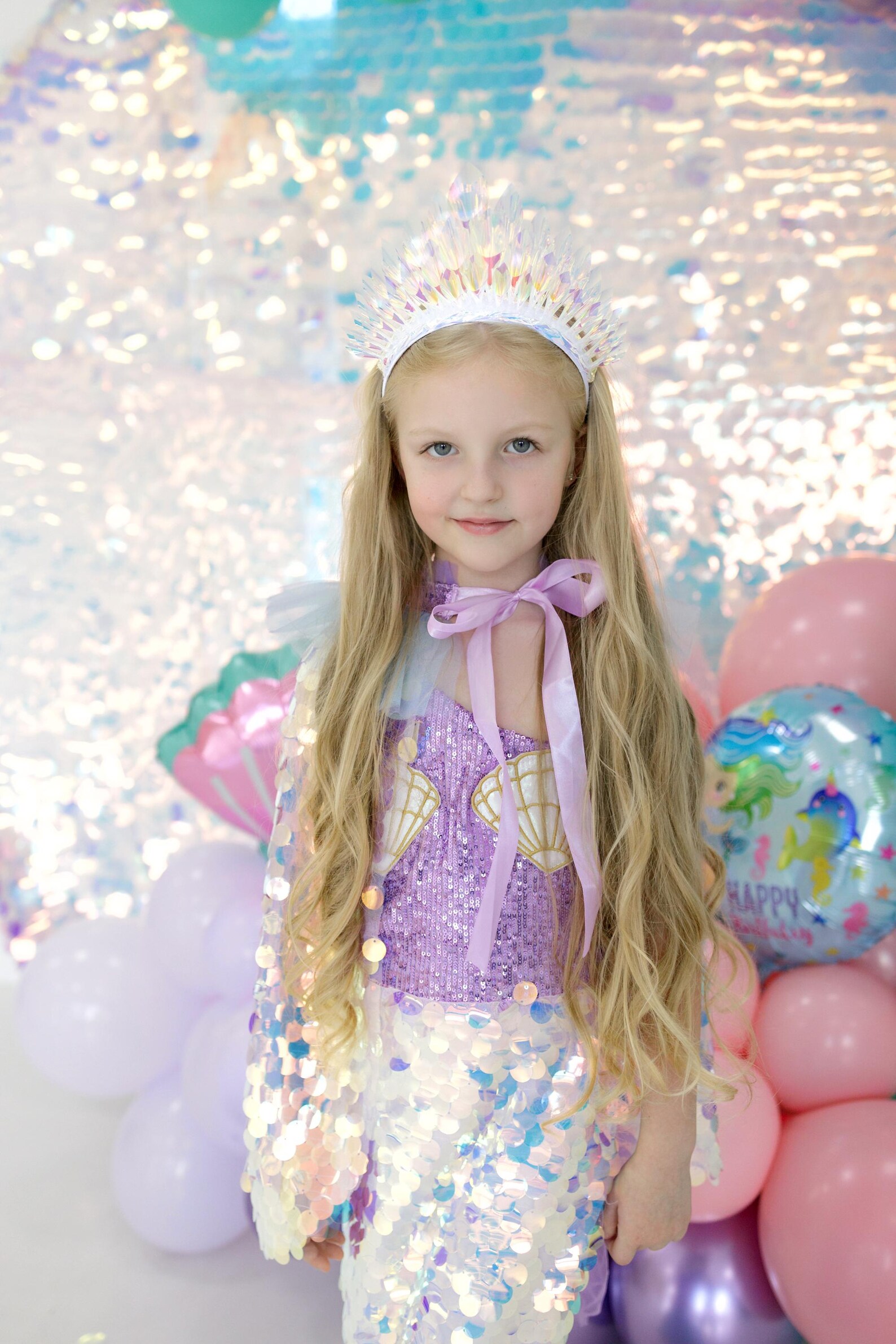 Mer Girls Mermaid Mother Daughter Dresses, Sparkly Sequin Outfits for Women and ...