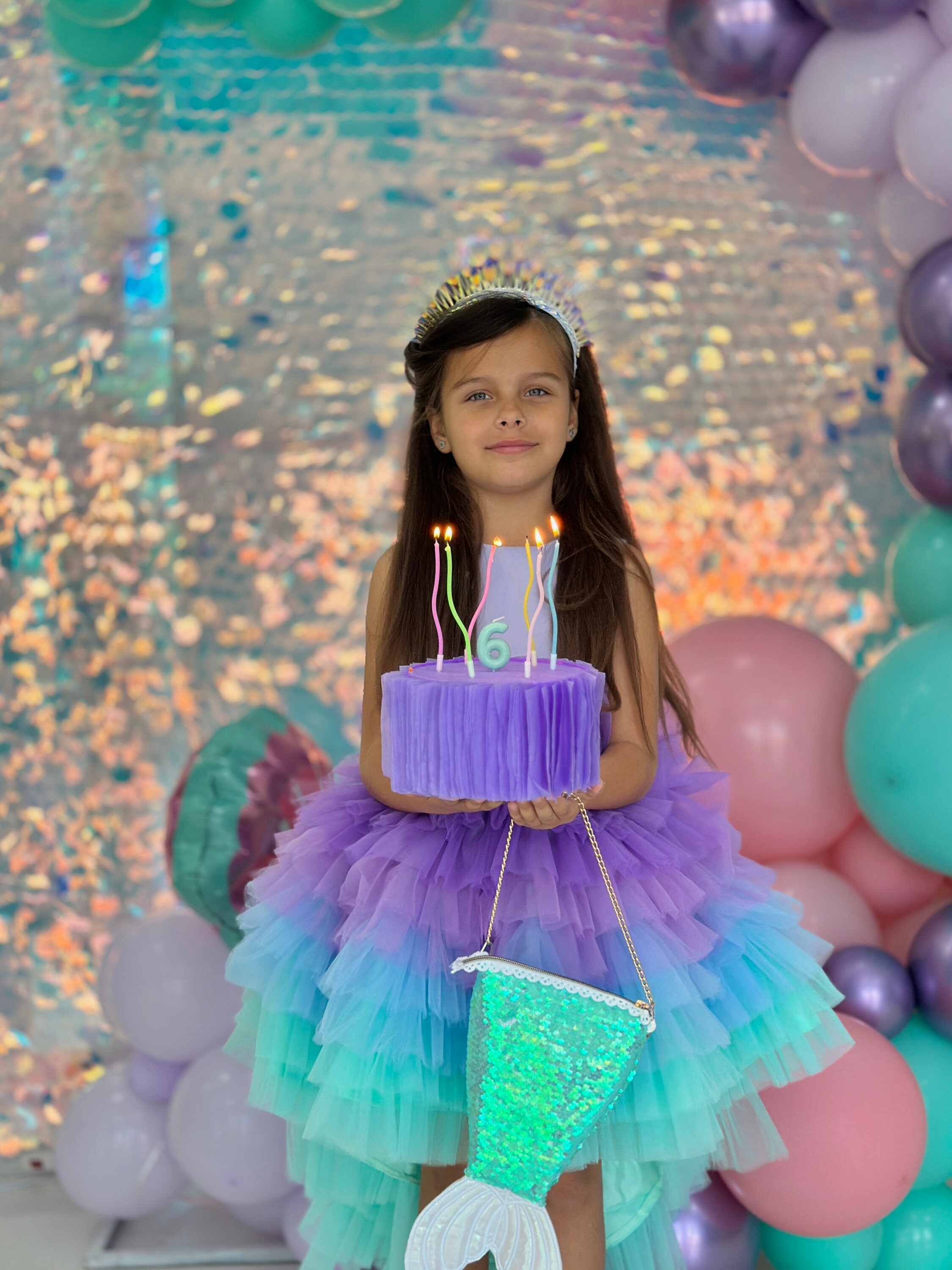 birthday party mermaid birthday dress Mermaid Girl Dress, Toddler Birthday Outfit, Mermaid Birthday Gown, Under the Sea Theme Party, Girl Tutu Dress Photoshoot Cake Smash Dress