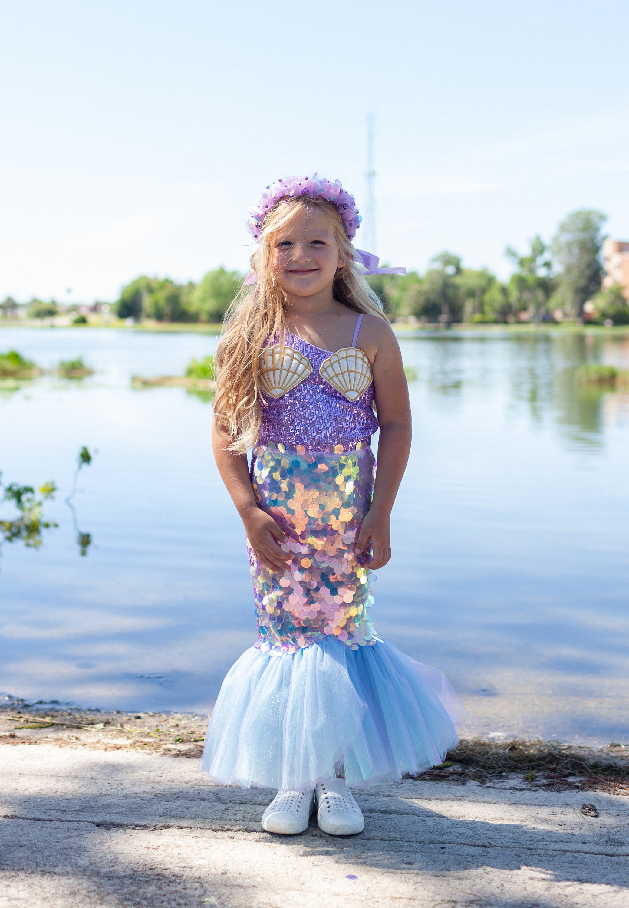Little Mermaid Dress for Girls Etsy