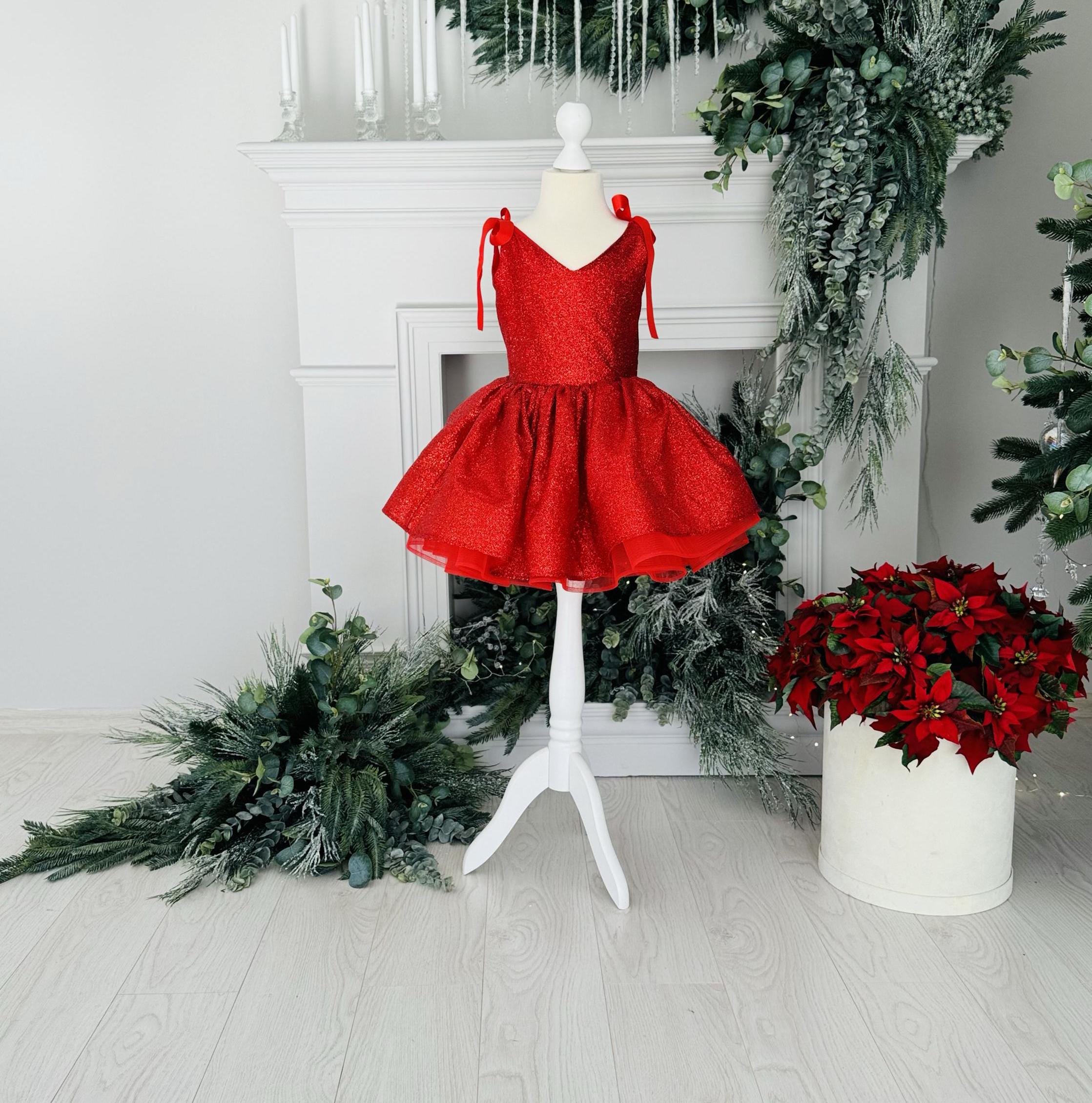 midi red dress with sleeves Petal and Pup Women's Farrow Long Sleeve Midi Dress