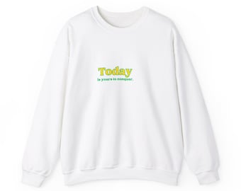 Cozy Unisex Sweatshirt, Heavy Blend Crewneck Pullover, Comfortable Polyester Cotton Blend, Winter Essential, Lounge Wear, Casual Style, Warm