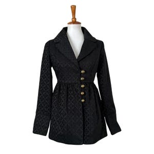 ジャケット・アウター rosarymoon Jacquard Long Coat rosarymoon