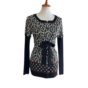 Vivienne Westwood Red Label Jacquard Knit Sweater – Rare Vintage