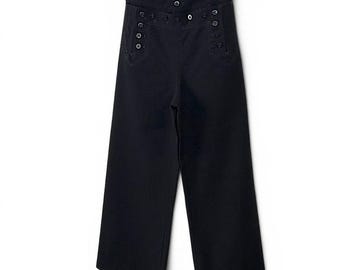 Authentic 1950s U.S. Navy button-front CRACKERJACK Trousers Rare