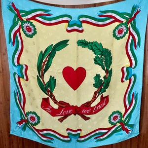 Moschino Cheap and Chic Scarf - Etsy