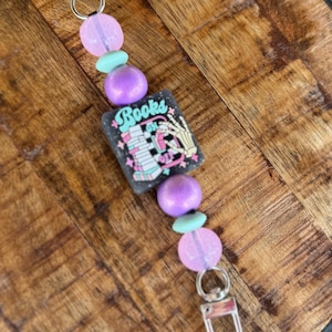 Beaded E-Reader Strap: Bookish Kindle/Tablet Accessory
