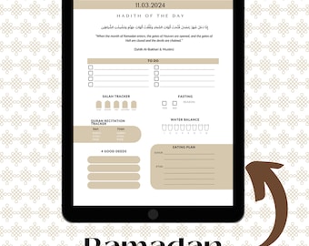 Ramadan Planner 2024