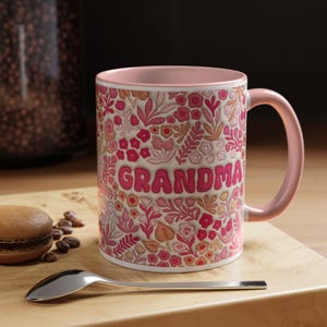 Mothers Day Mug For Grandma, Grandma Coffee Mug, Grandms Day Mothers Day Gift, Birthday Gift For Grandma From Grandkids, Custom Coffee Mug