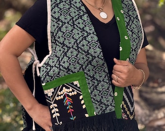 Gilet in stile persiano tradizionale con intricati ricami fatti a mano, perfetto regalo di compleanno per la festa della mamma, taglia unica, prodotto in TURCHIA