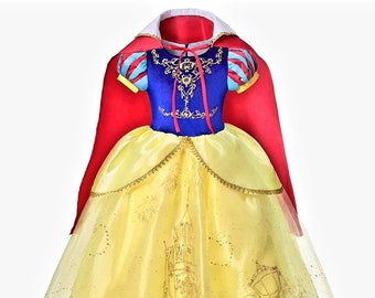 Adorable Snow White Princess Dress Gown