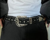 Y2k/2000s Rhinestones Detailing, With Silver Metal Crosses