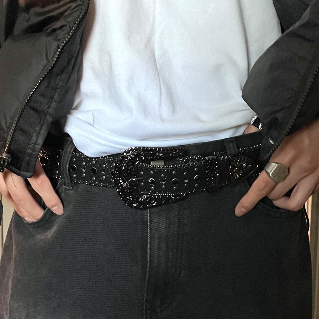 00s y2k python studs belt お兄系 平成 グランジ